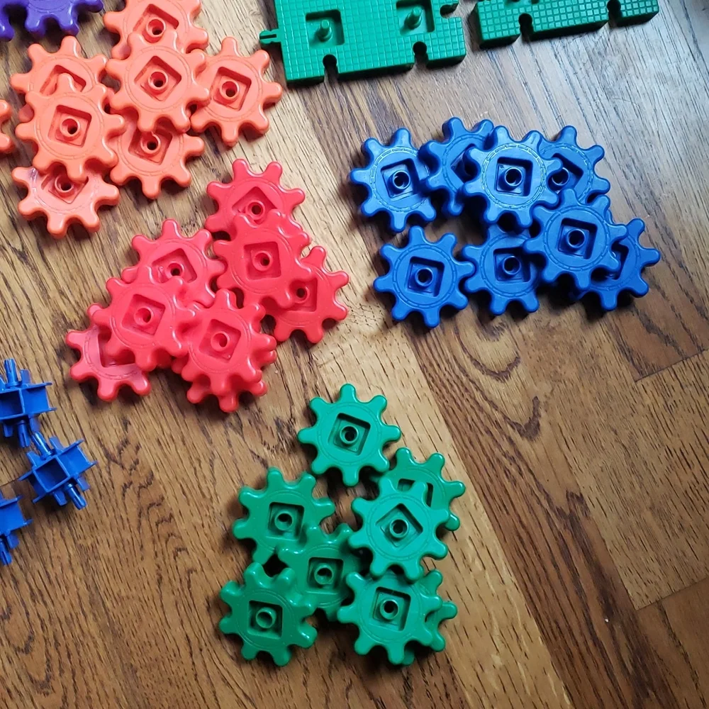 Vintage 90s Gears! Gears! Gears! Building Set